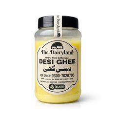 Premium 100% Organic Desi Ghee – Pure Grass-Fed & Traditional Danedar Ghee
