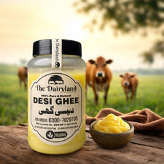 Premium 100% Organic Desi Ghee – Pure Grass-Fed & Traditional Danedar Ghee